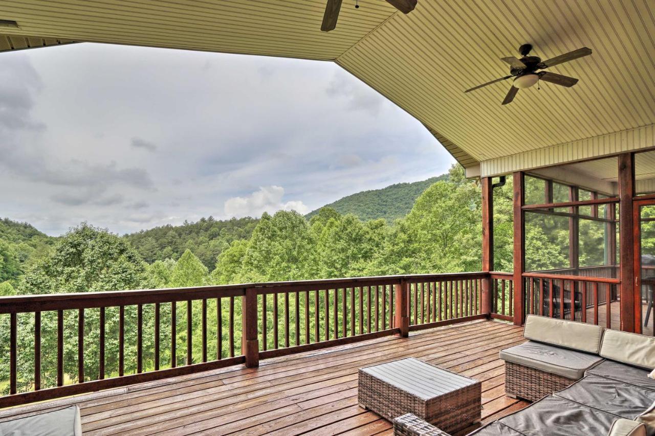 Expansive Home On 16 Acres With Smoky Mountain Views Murphy Esterno foto