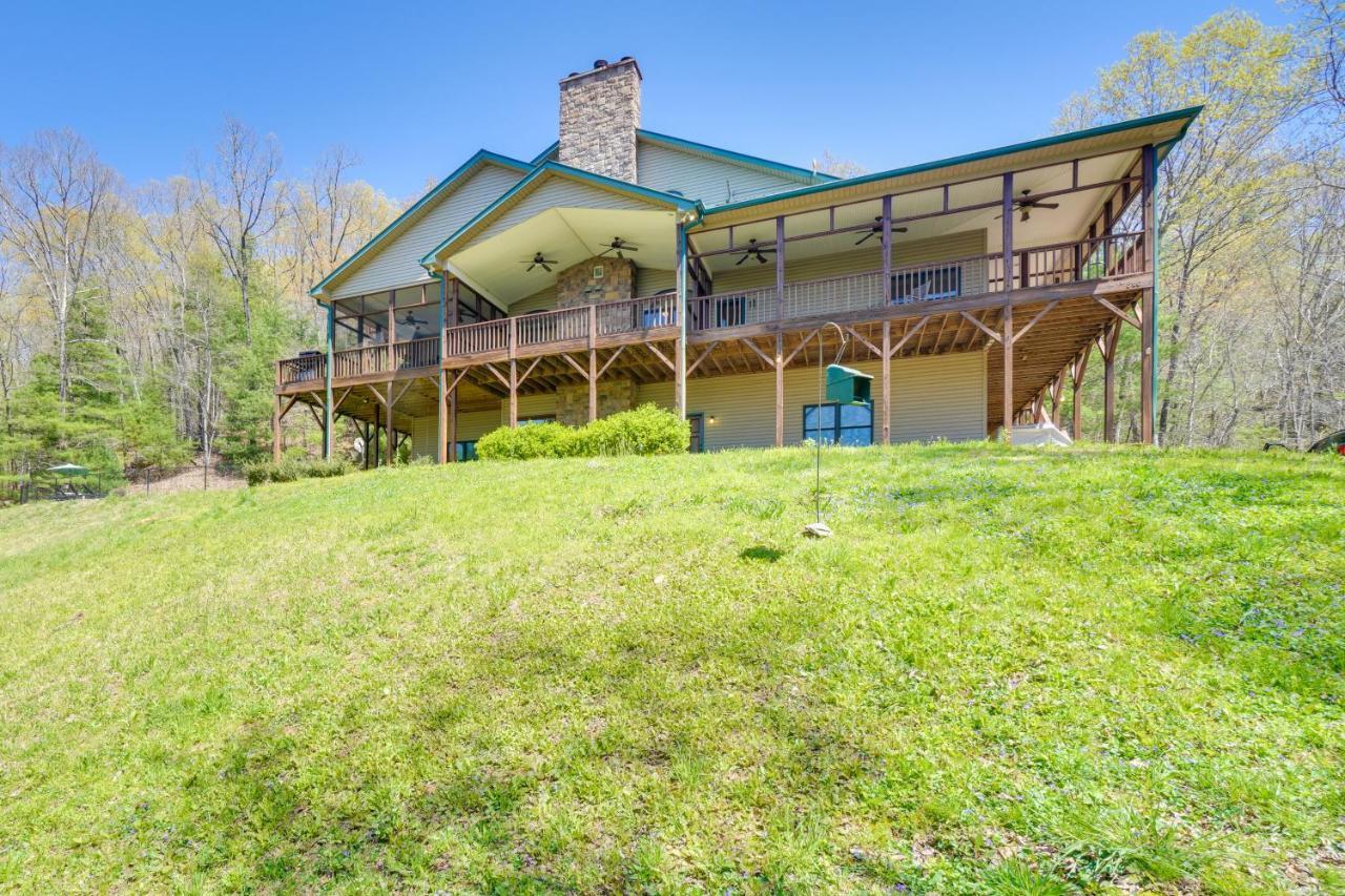 Expansive Home On 16 Acres With Smoky Mountain Views Murphy Esterno foto